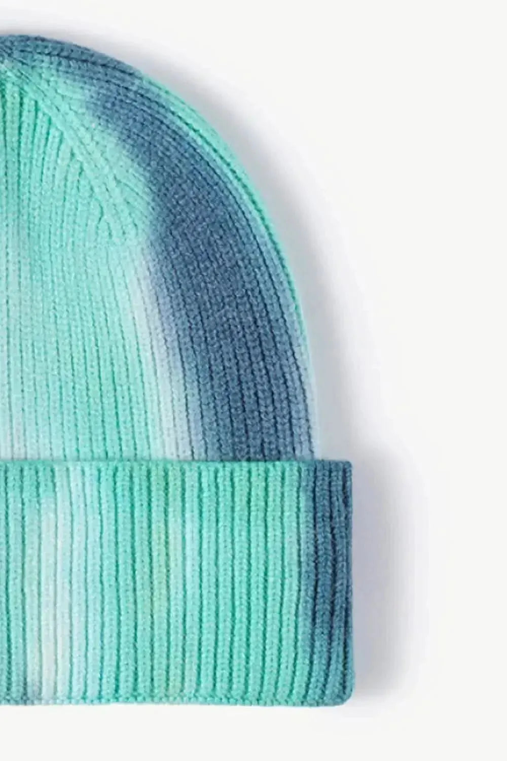 Tie-Dye Cuffed Knit Beanie - Bad Moms Club