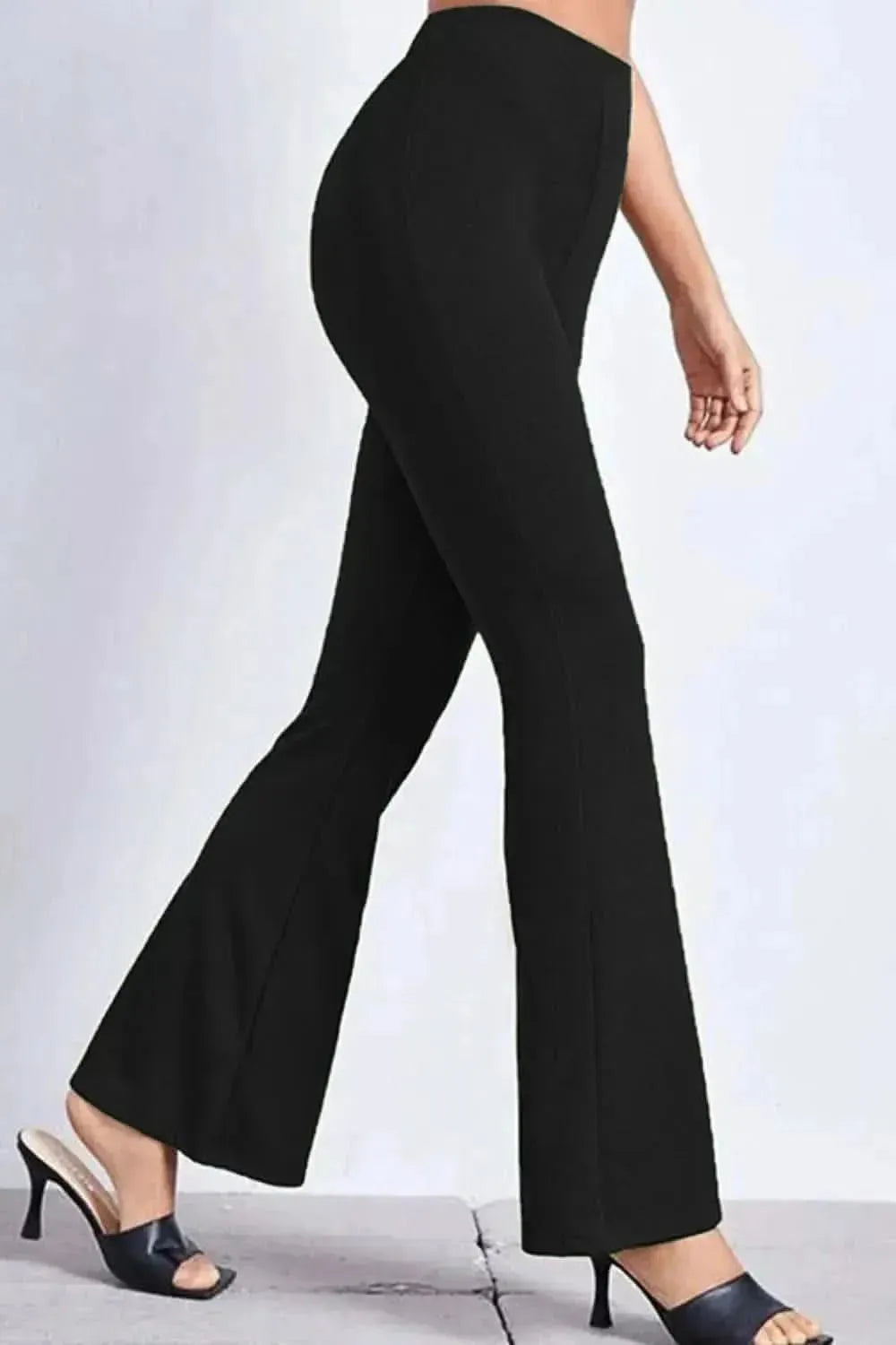 High Rise Flare Pants - Bad Moms Club
