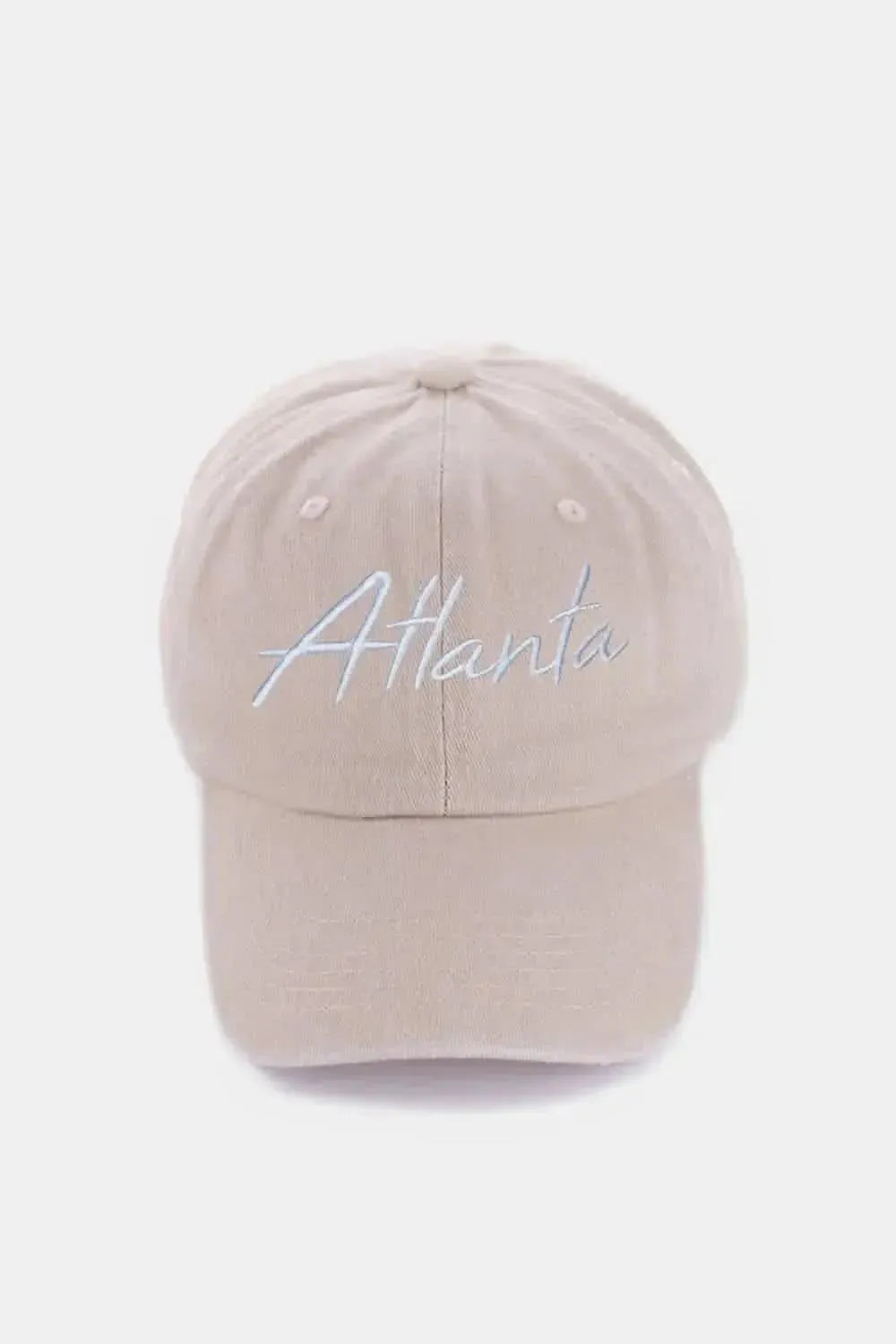 Zenana Washed ATLANTA Embroidered Baseball Cap - Bad Moms Club