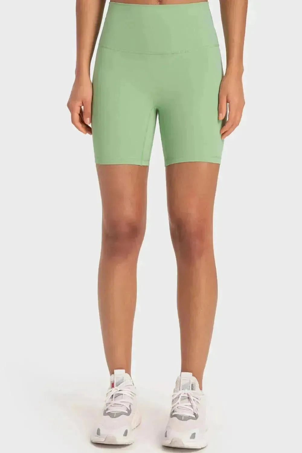 Staying Cozy Wide Waistband Biker Shorts - Bad Moms Club