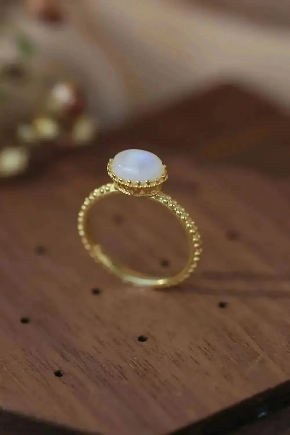 Moonstone 925 Sterling Silver Ring - Bad Moms Club