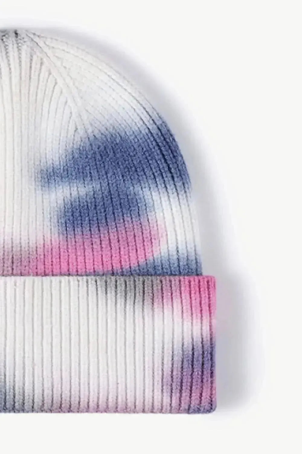 Tie-Dye Cuffed Knit Beanie - Bad Moms Club
