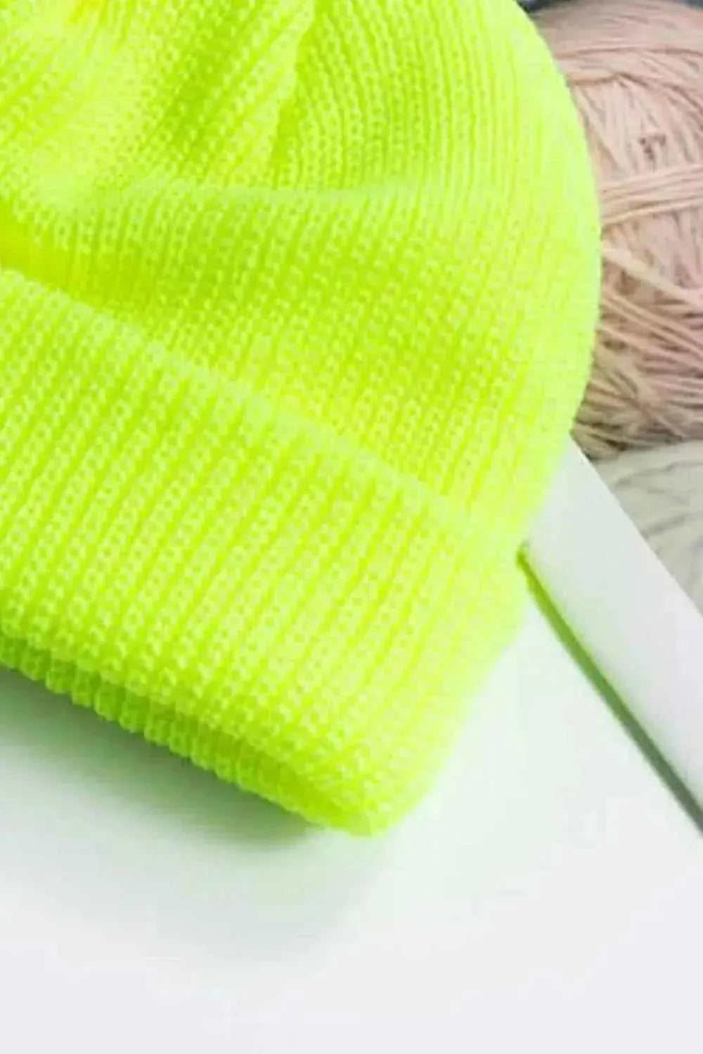 Cozy Rib-Knit Cuff Beanie - Bad Moms Club
