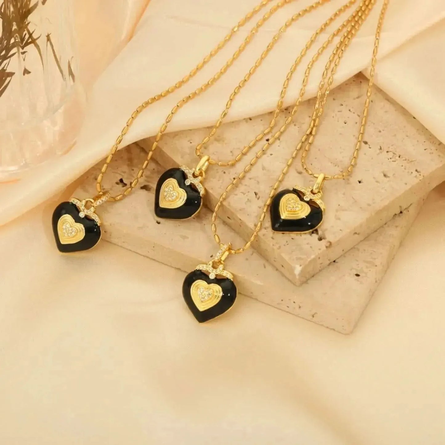 Titanium Steel Heart Shape Necklace - Bad Moms Club