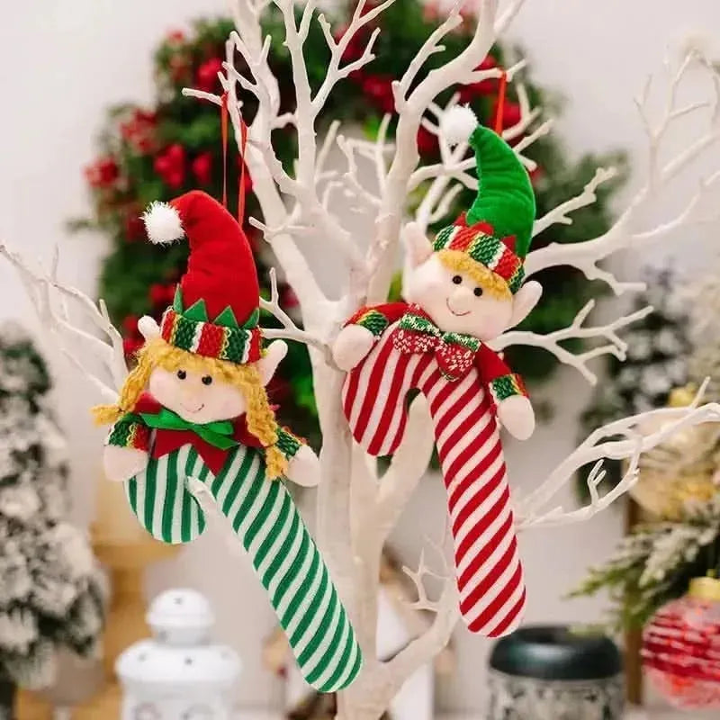 Christmas Candy Cane Hanging Ornament - Bad Moms Club