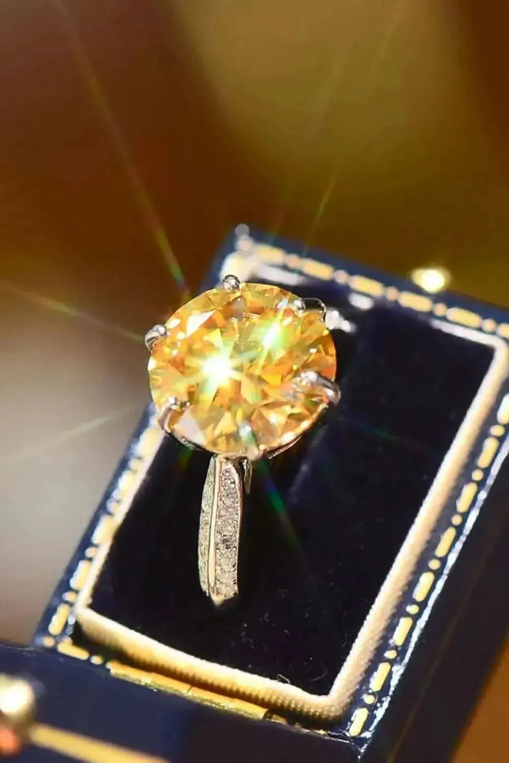 Living Your Life 3 Carat Moissanite 6-Prong Ring - Bad Moms Club