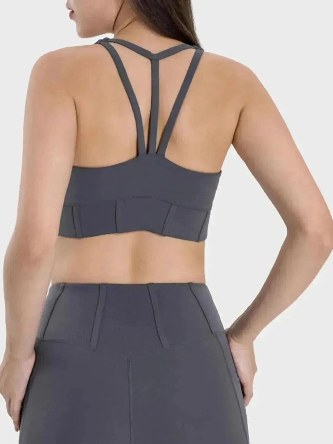 Square Neck Wide Strap Active Tank - Bad Moms Club