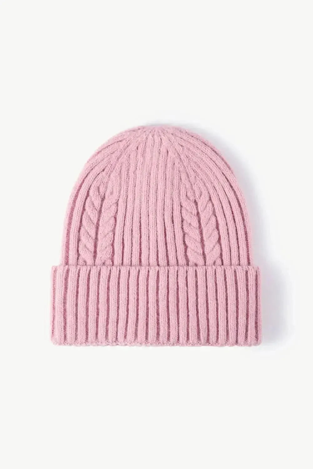 Cable-Knit Cuff Beanie - Bad Moms Club