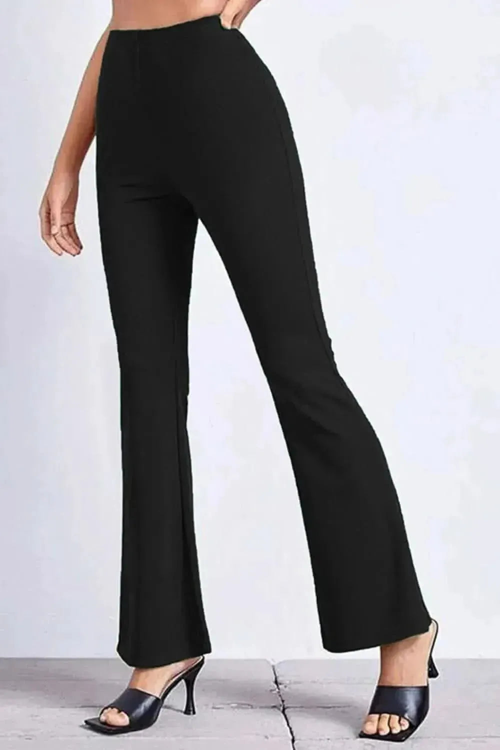 High Rise Flare Pants - Bad Moms Club