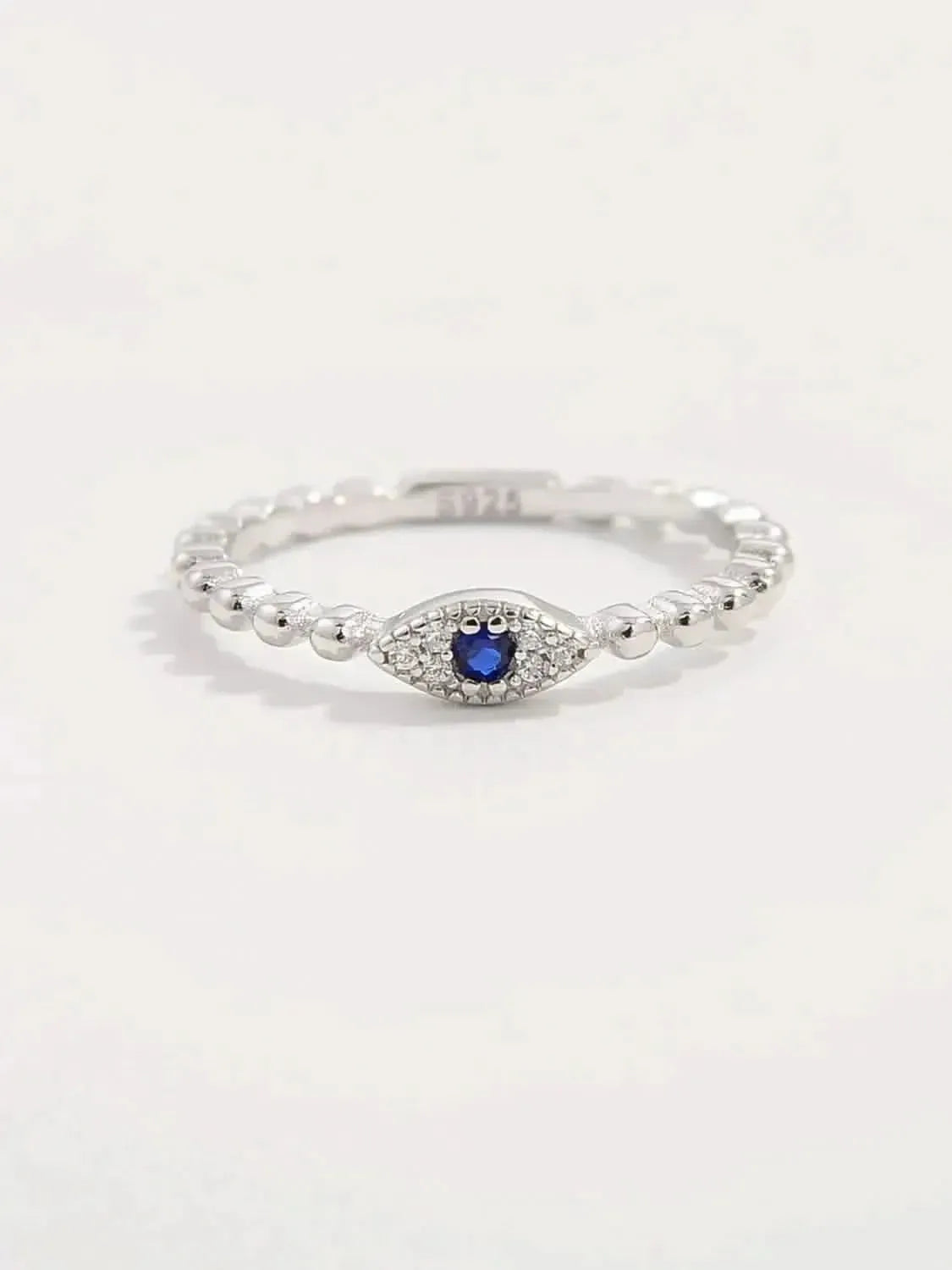 925 Sterling Silver Inlaid Zircon Ring - Bad Moms Club