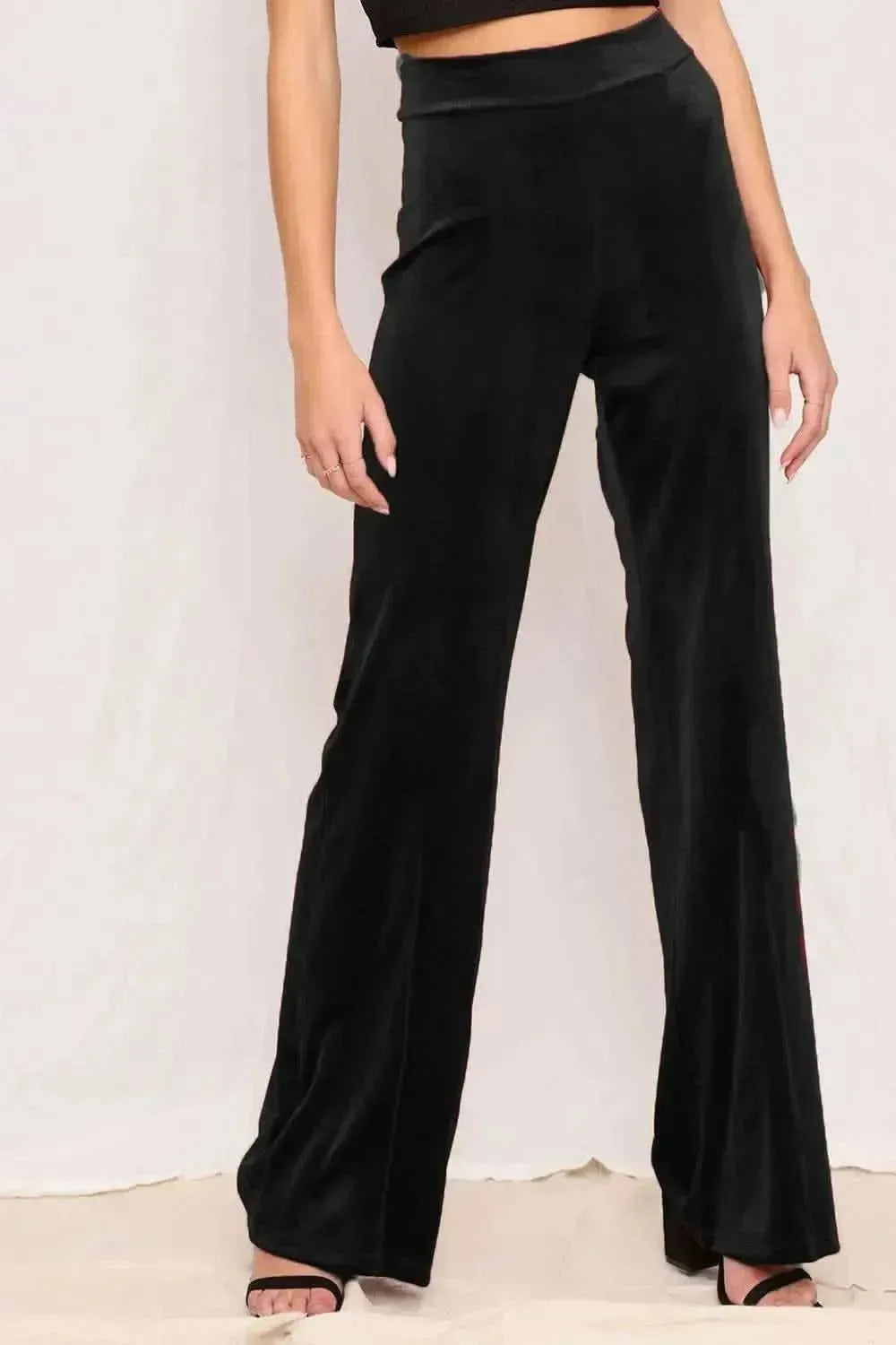 Full Size High Waist Pants - Bad Moms Club