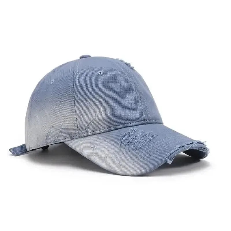 Distressed Adjustable Cotton Hat - Bad Moms Club