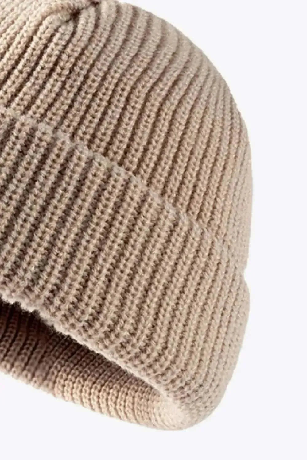 Calling For Winter Rib-Knit Beanie - Bad Moms Club