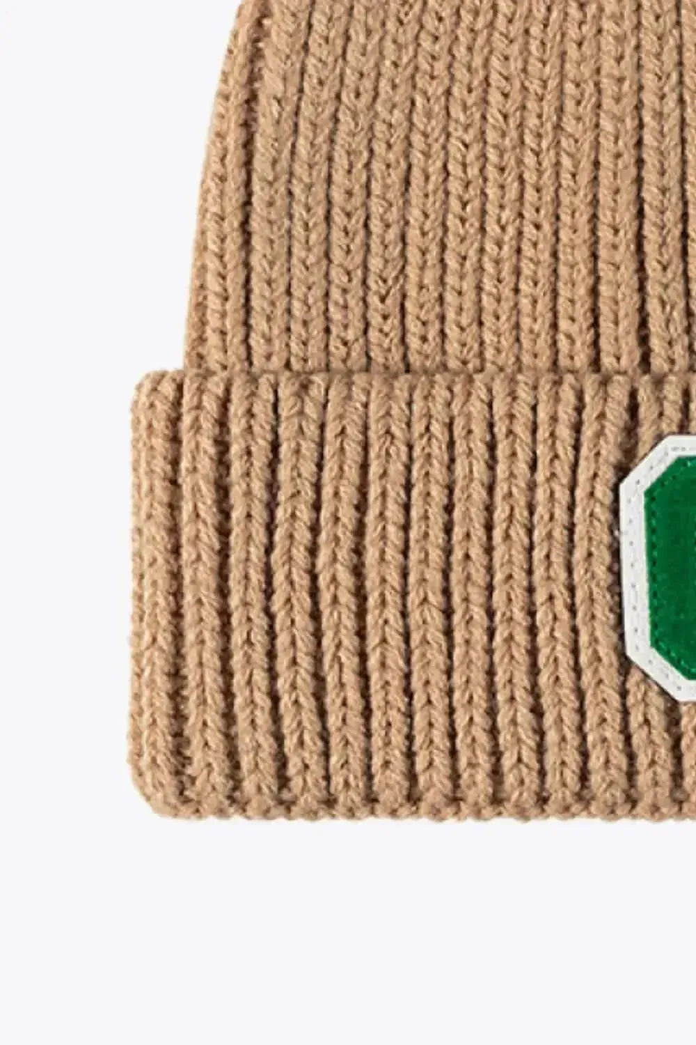 Letter C Patch Cuffed Beanie - Bad Moms Club