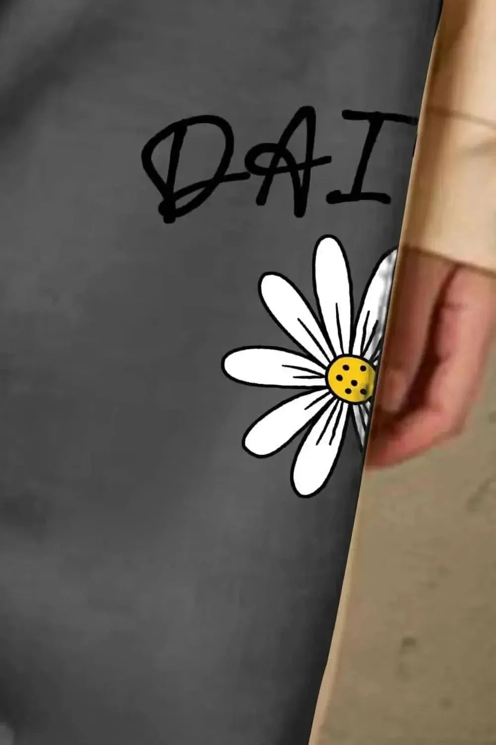 Simply Love Simply Love Full Size Drawstring DAISY Graphic Long Sweatpants - Bad Moms Club