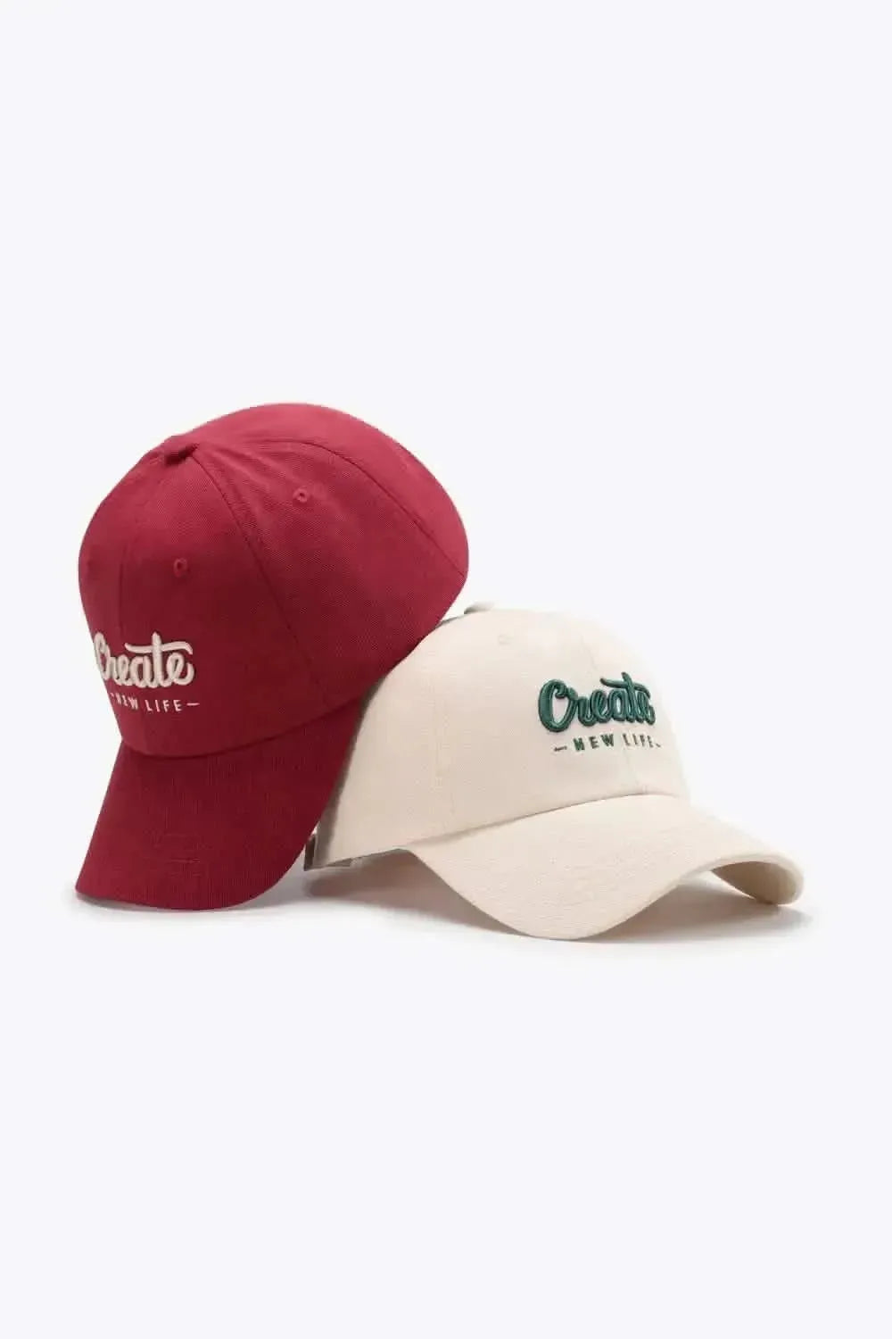 CREATE NEW LIFE Adjustable Cotton Baseball Cap - Bad Moms Club