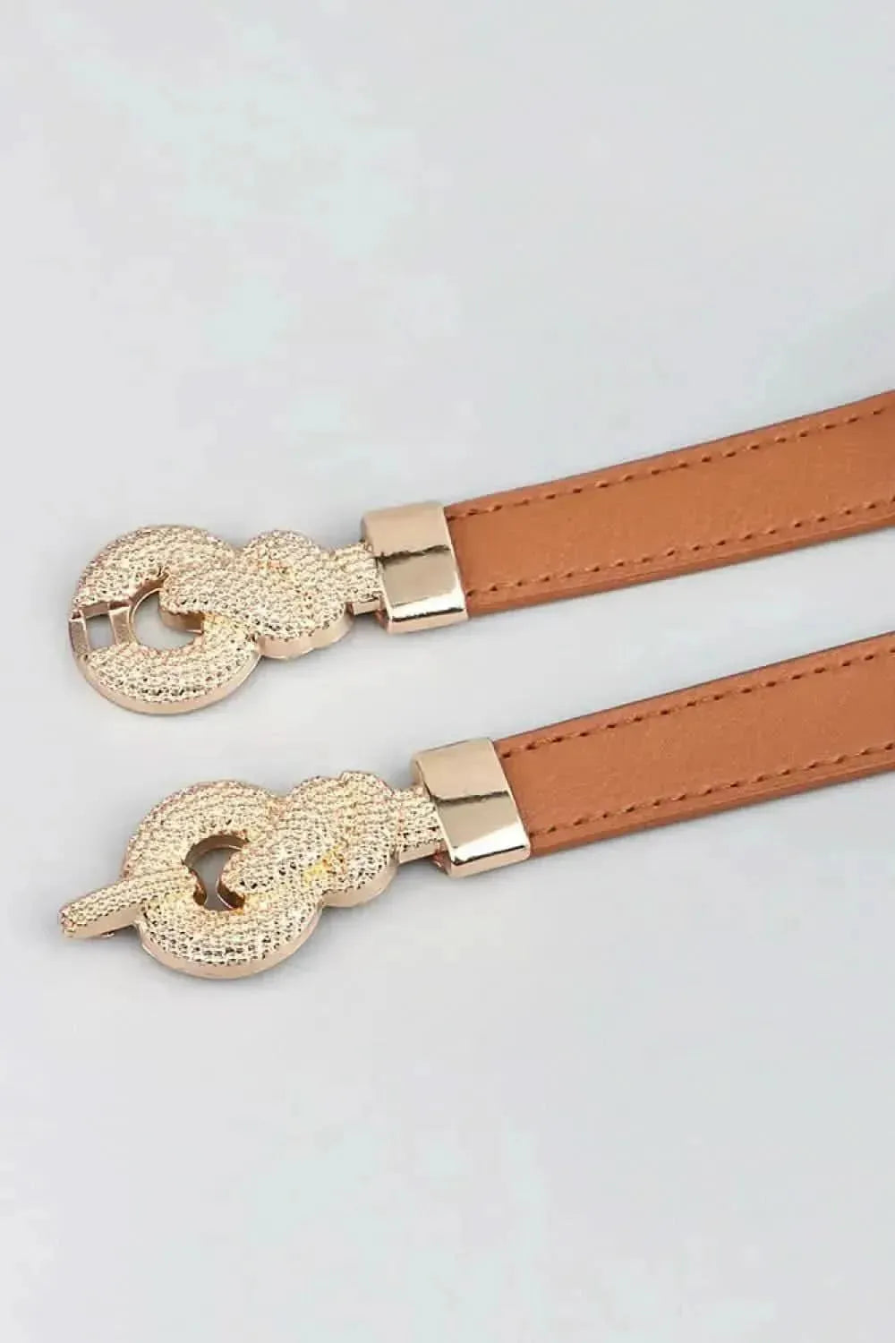 Zinc Alloy Buckle PU Leather Belt - Bad Moms Club