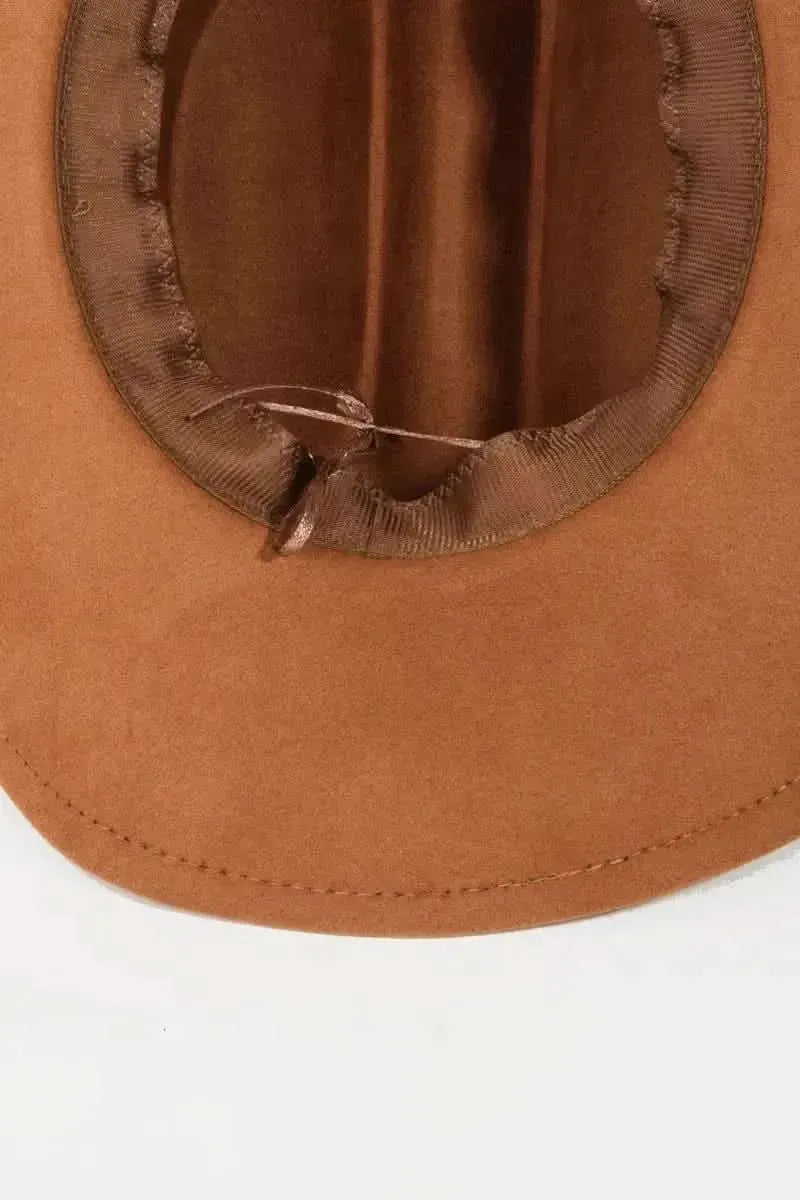 Fame Solid Wide Brim Hat - Bad Moms Club