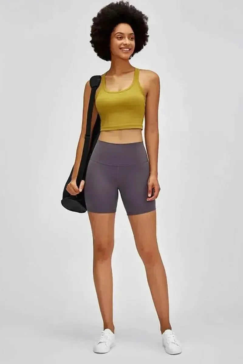High Waist Training Shorts - Bad Moms Club