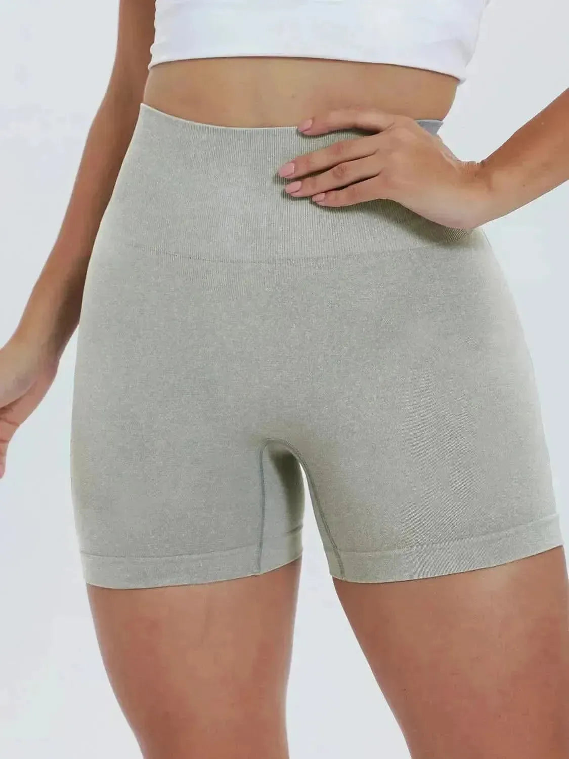 High Waist Active Shorts - Bad Moms Club