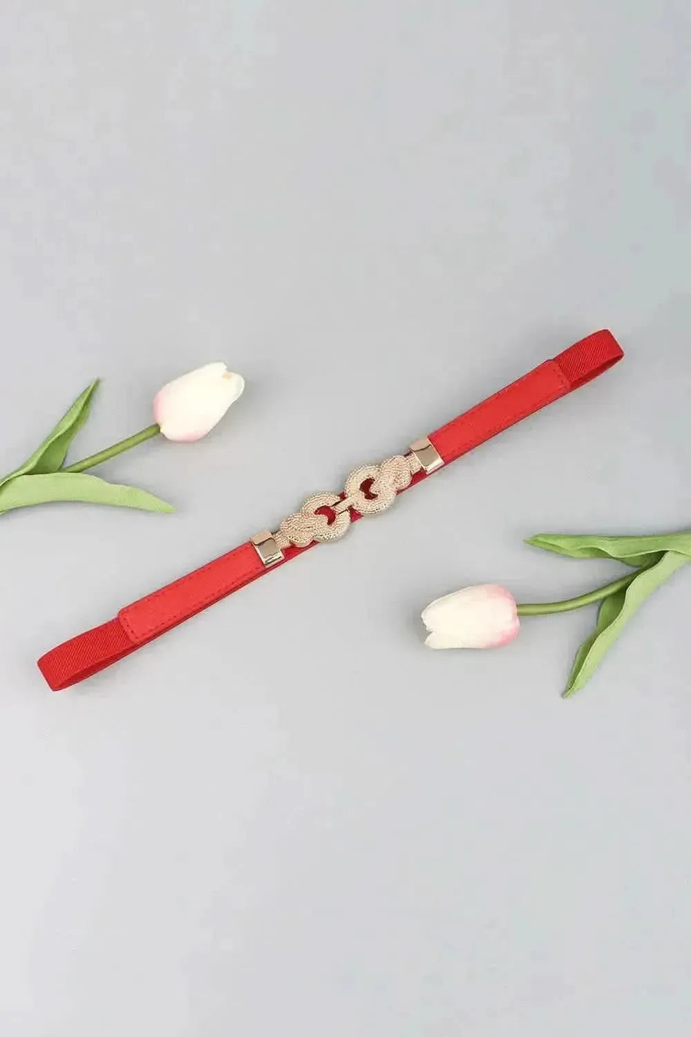 Zinc Alloy Buckle PU Leather Belt - Bad Moms Club