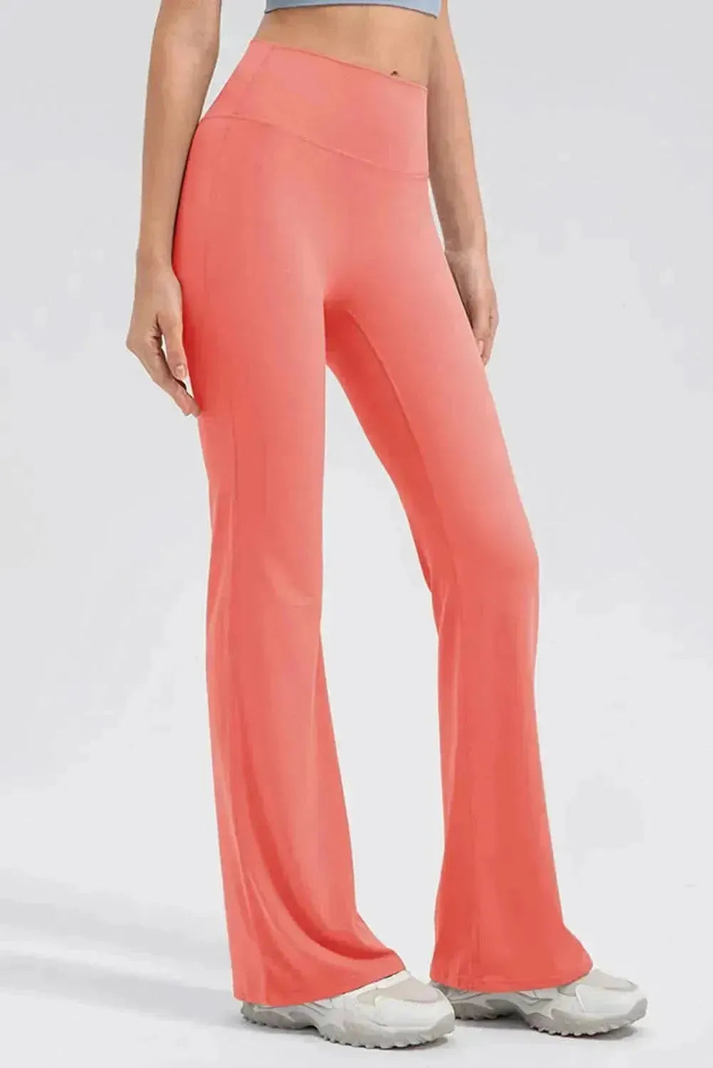 High Waist Straight Active Pants - Bad Moms Club