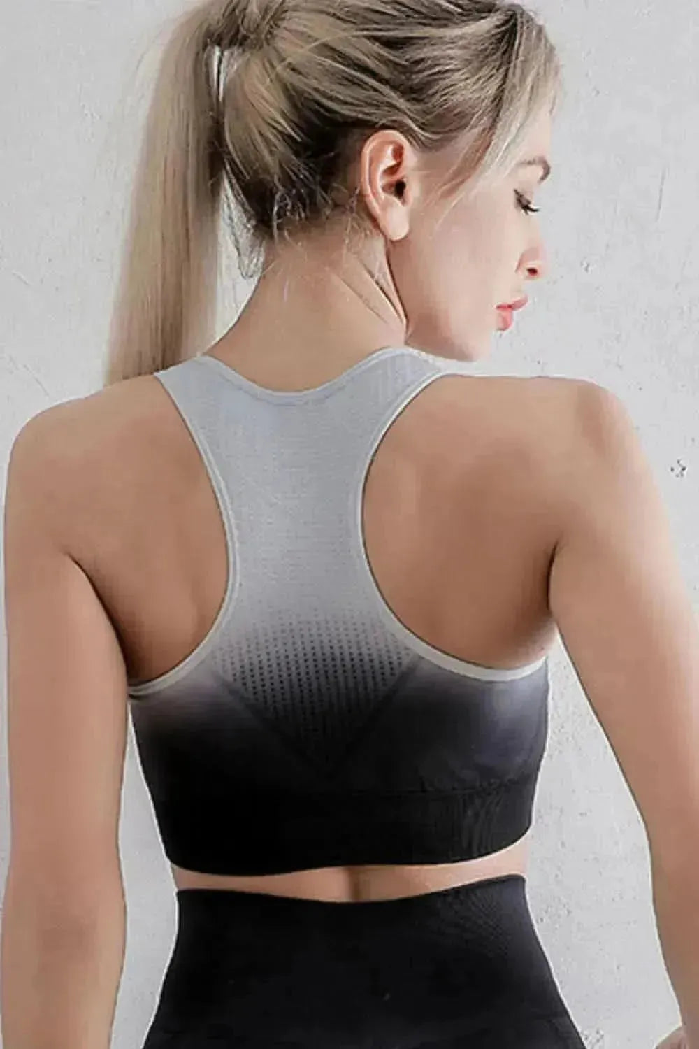 Gradient Racerback Sports Bra - Bad Moms Club
