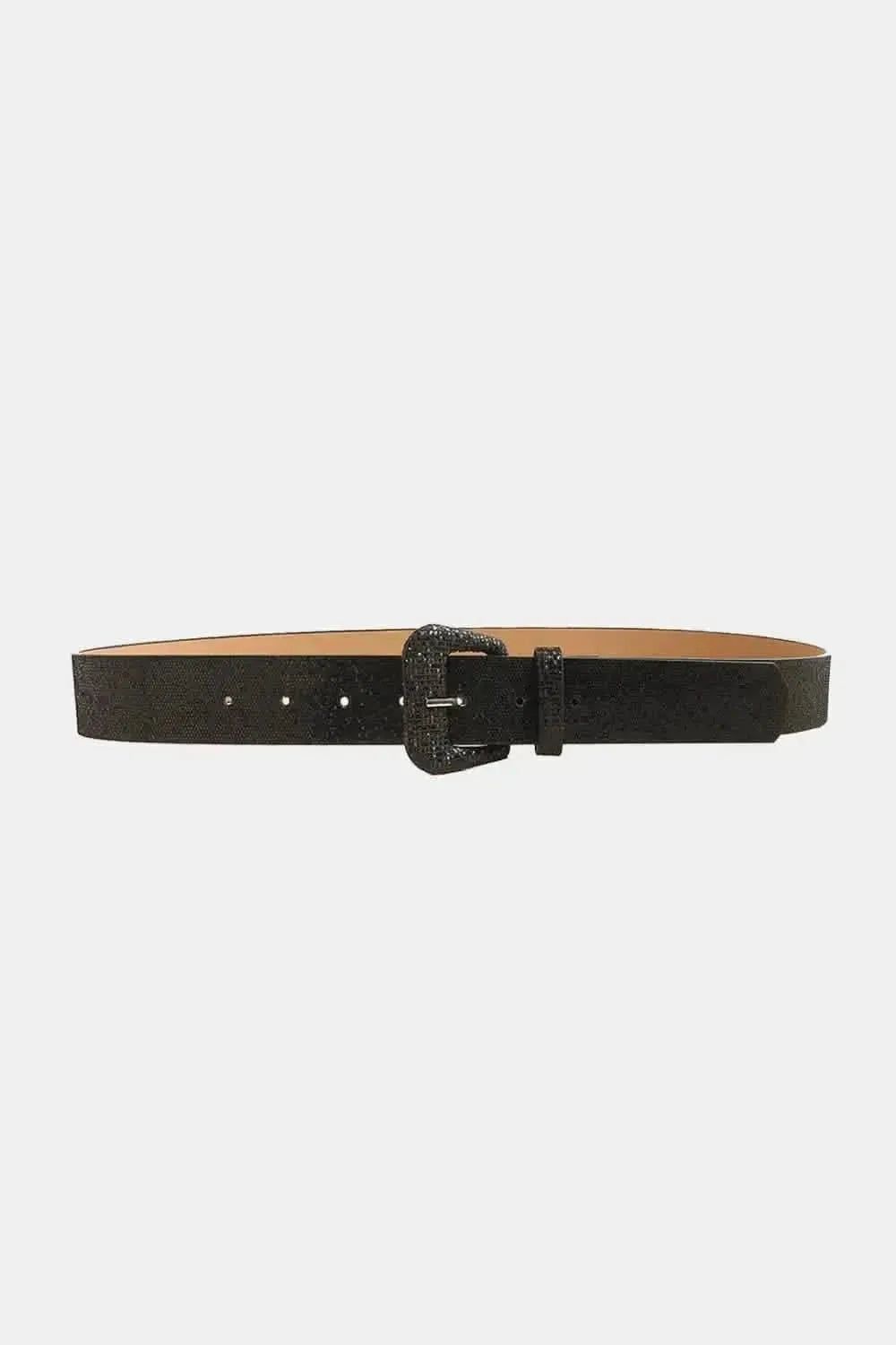 Glitter PU Leather Belt - Bad Moms Club