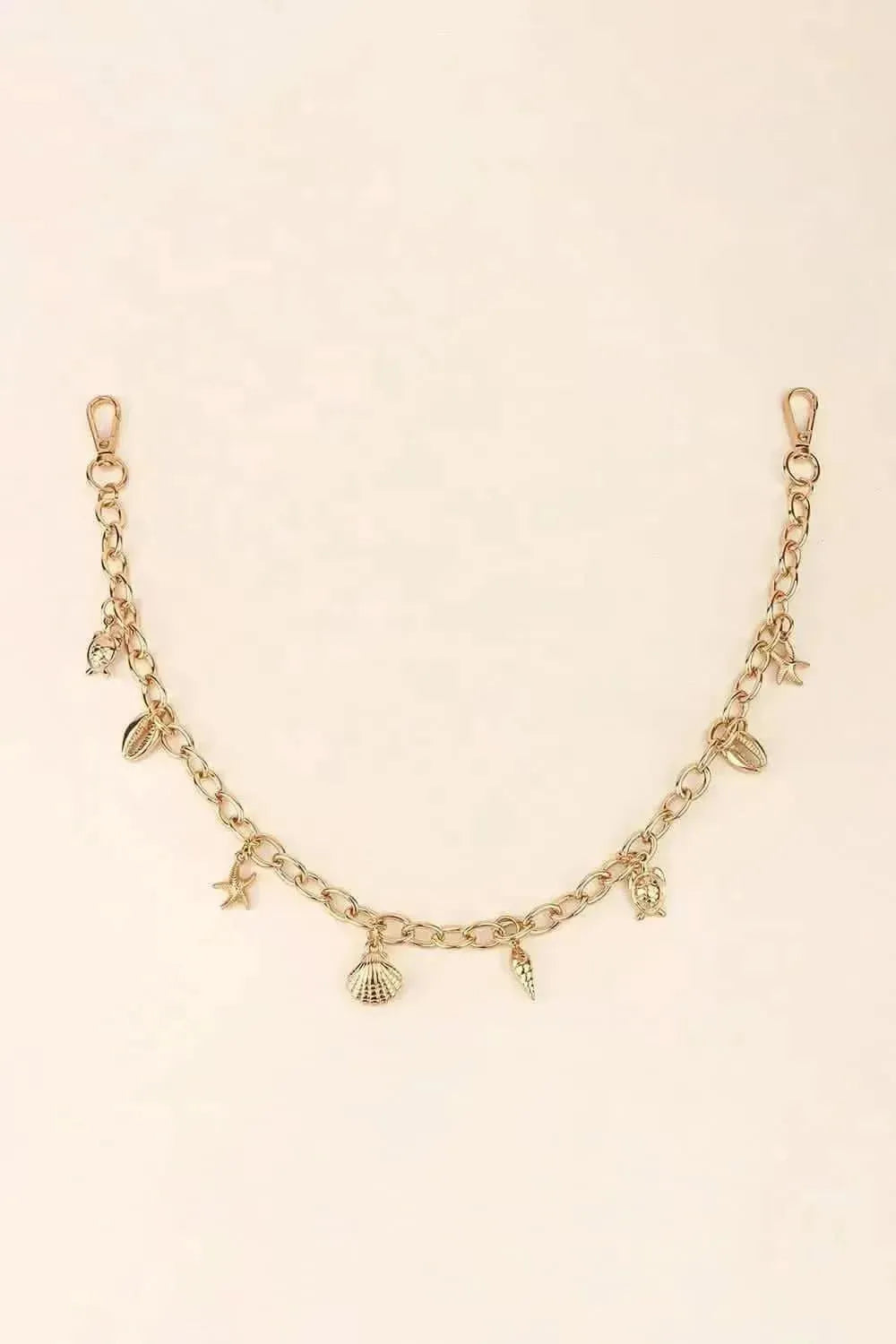 Sea Element Charm Iron Chain Belt - Bad Moms Club