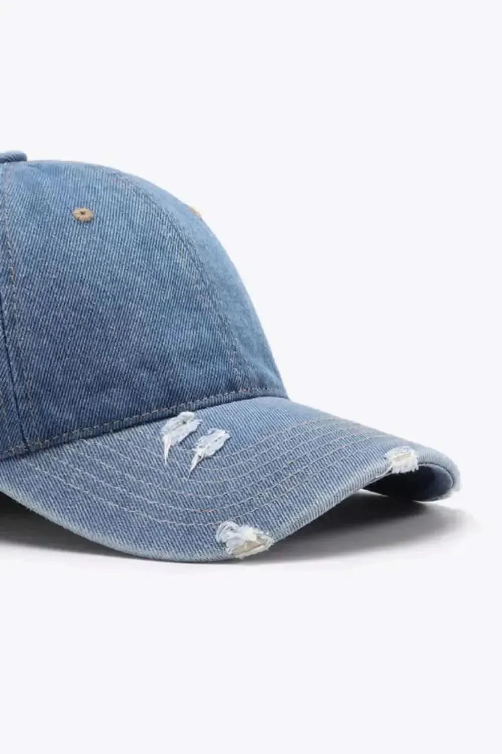 Distressed Adjustable Baseball Cap - Bad Moms Club