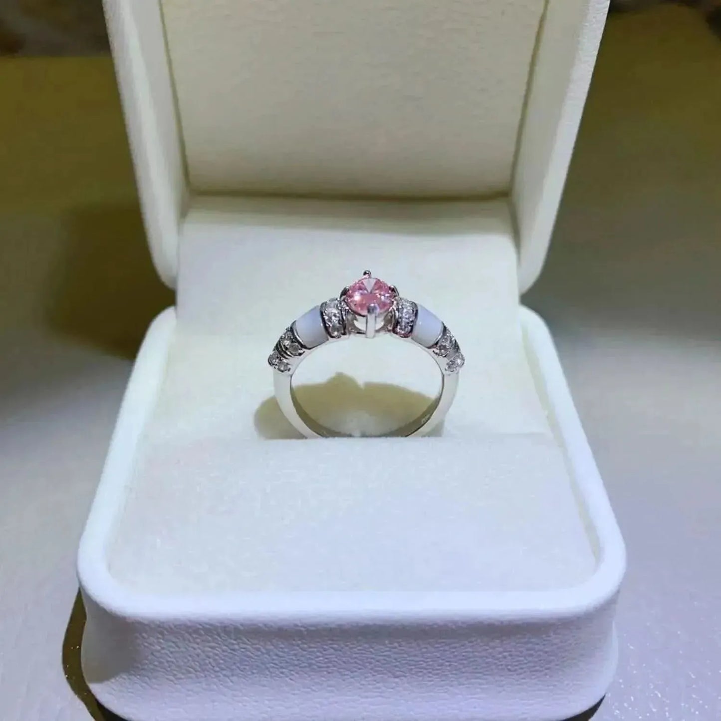 1 Carat Moissanite 925 Sterling Silver Ring - Bad Moms Club