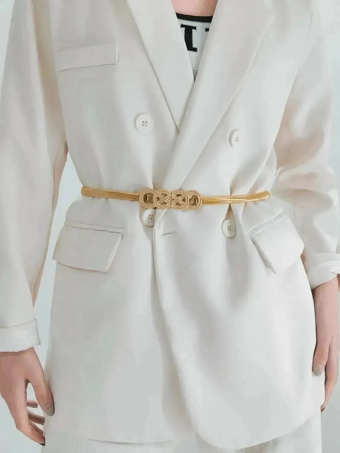 Knot Buckle Metal Belt - Bad Moms Club