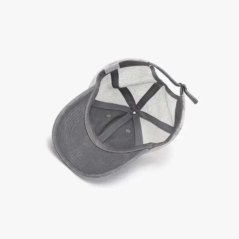 Breathable Mesh Adjustable Baseball Cap - Bad Moms Club