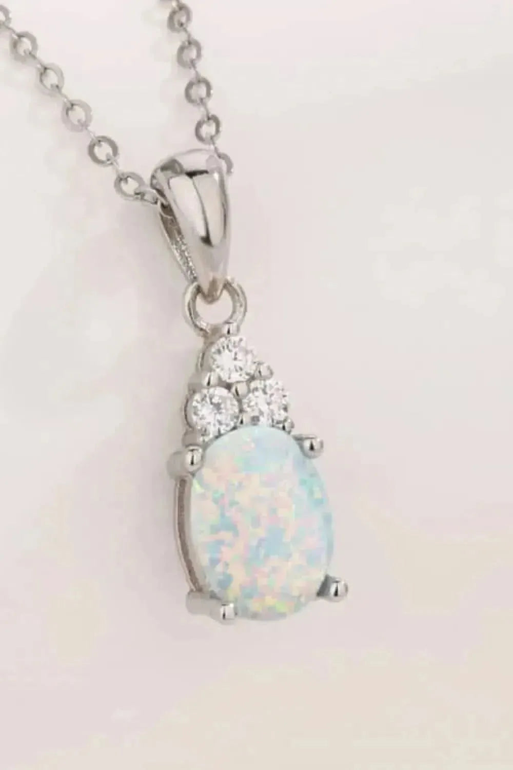 Find Your Center Opal Pendant Necklace - Bad Moms Club
