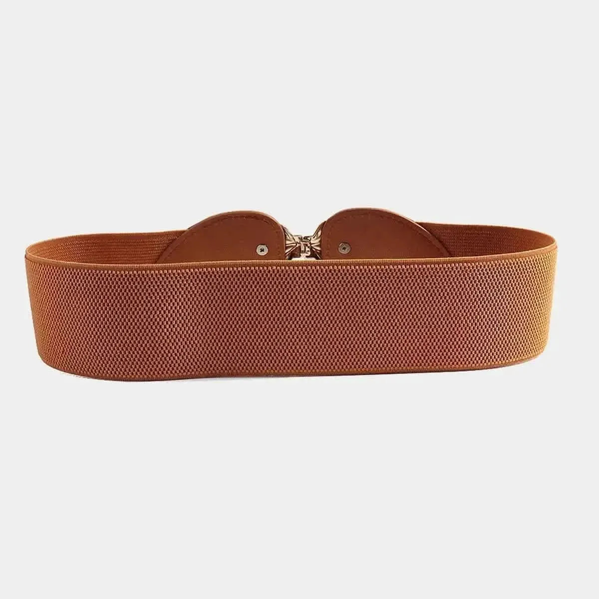 Alloy Leaf Buckle Elastic Belt - Bad Moms Club