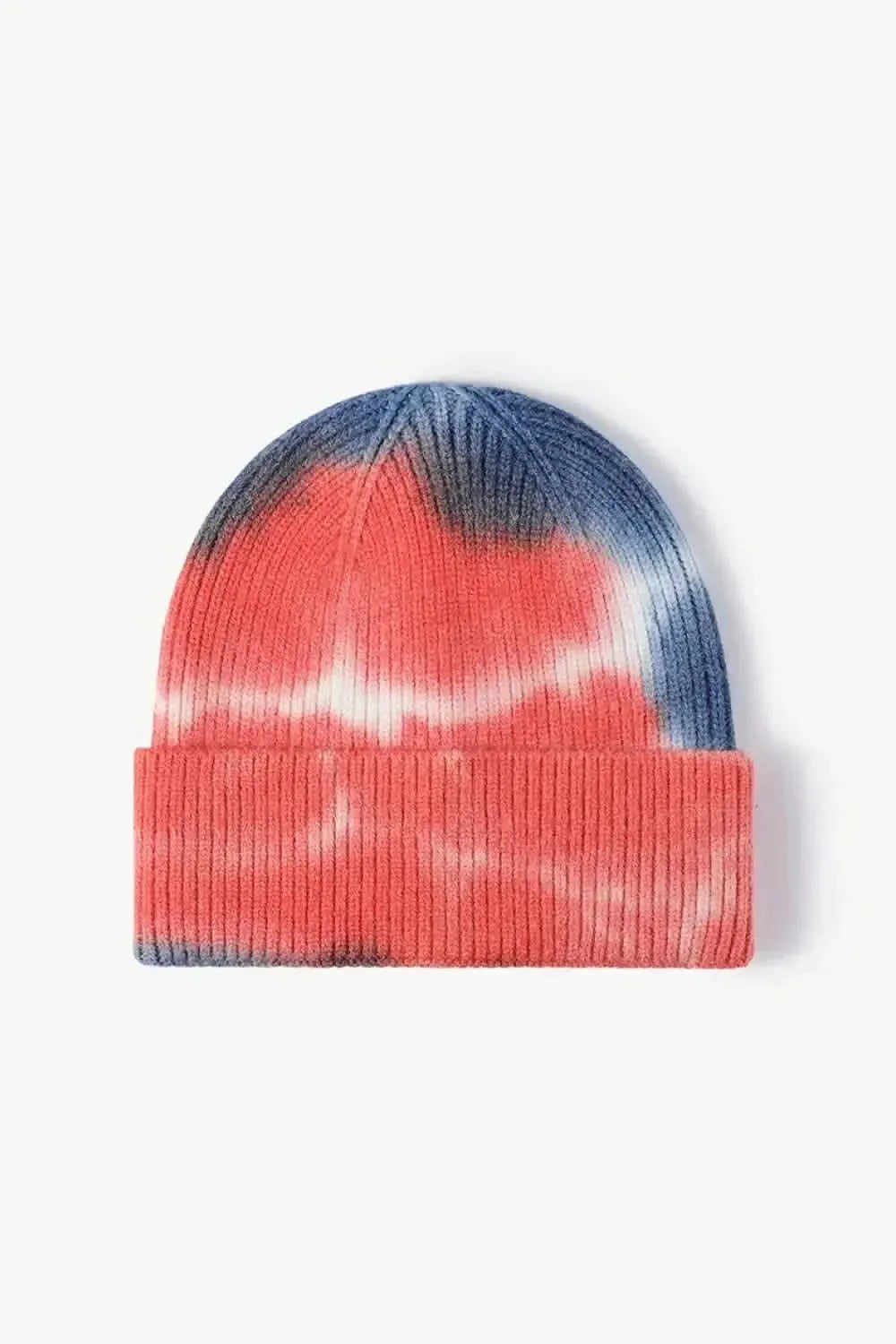 Tie-Dye Cuffed Knit Beanie - Bad Moms Club