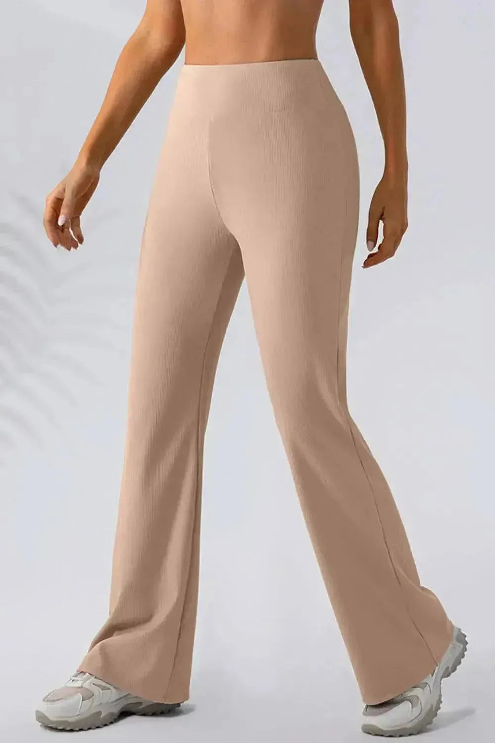 High Waist Straight Active Pants - Bad Moms Club