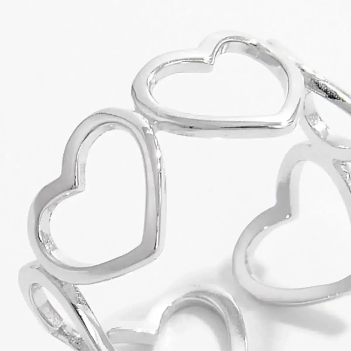 925 Sterling Silver Heart Ring - Bad Moms Club