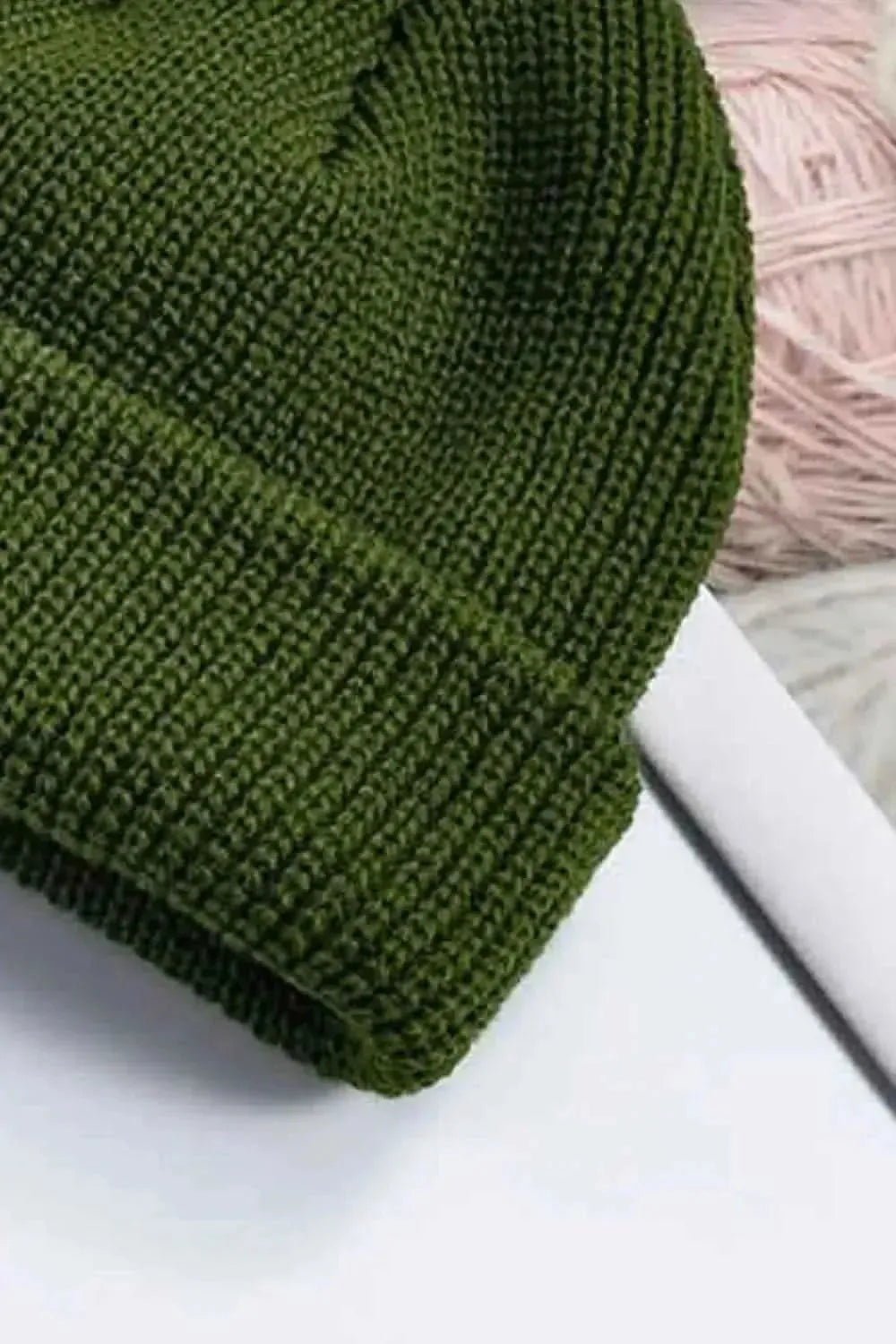 Cozy Rib-Knit Cuff Beanie - Bad Moms Club