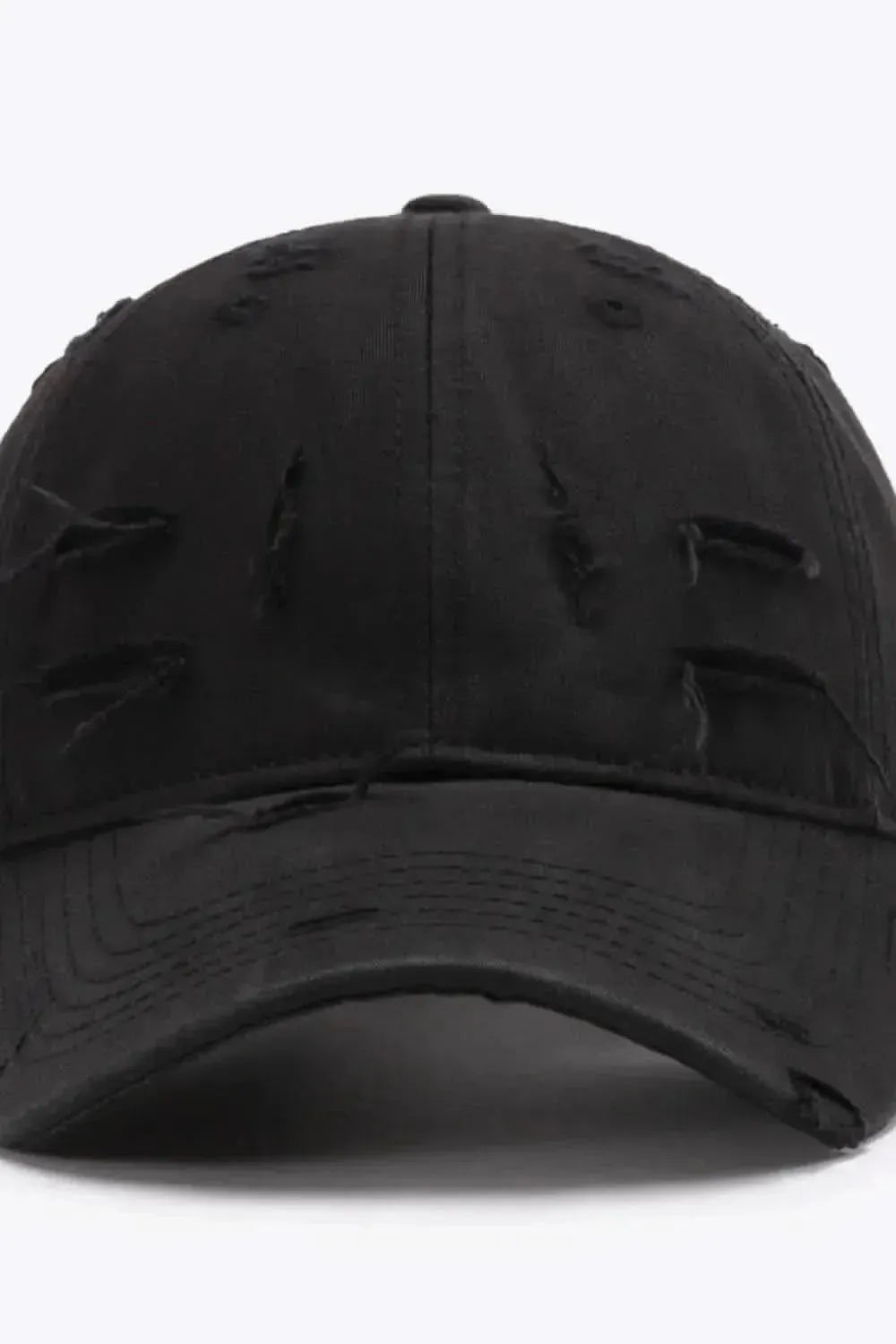 Distressed Adjustable Baseball Cap - Bad Moms Club