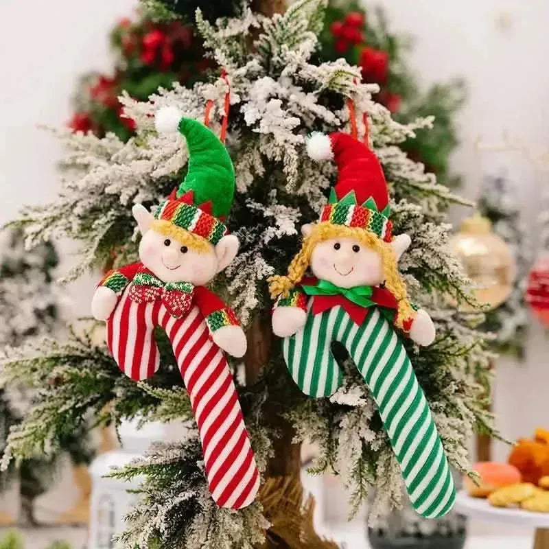 Christmas Candy Cane Hanging Ornament - Bad Moms Club