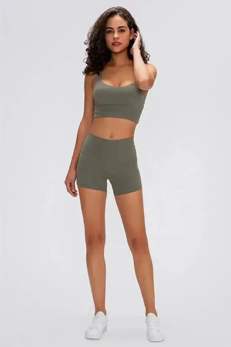 Stitch Active Shorts - Bad Moms Club