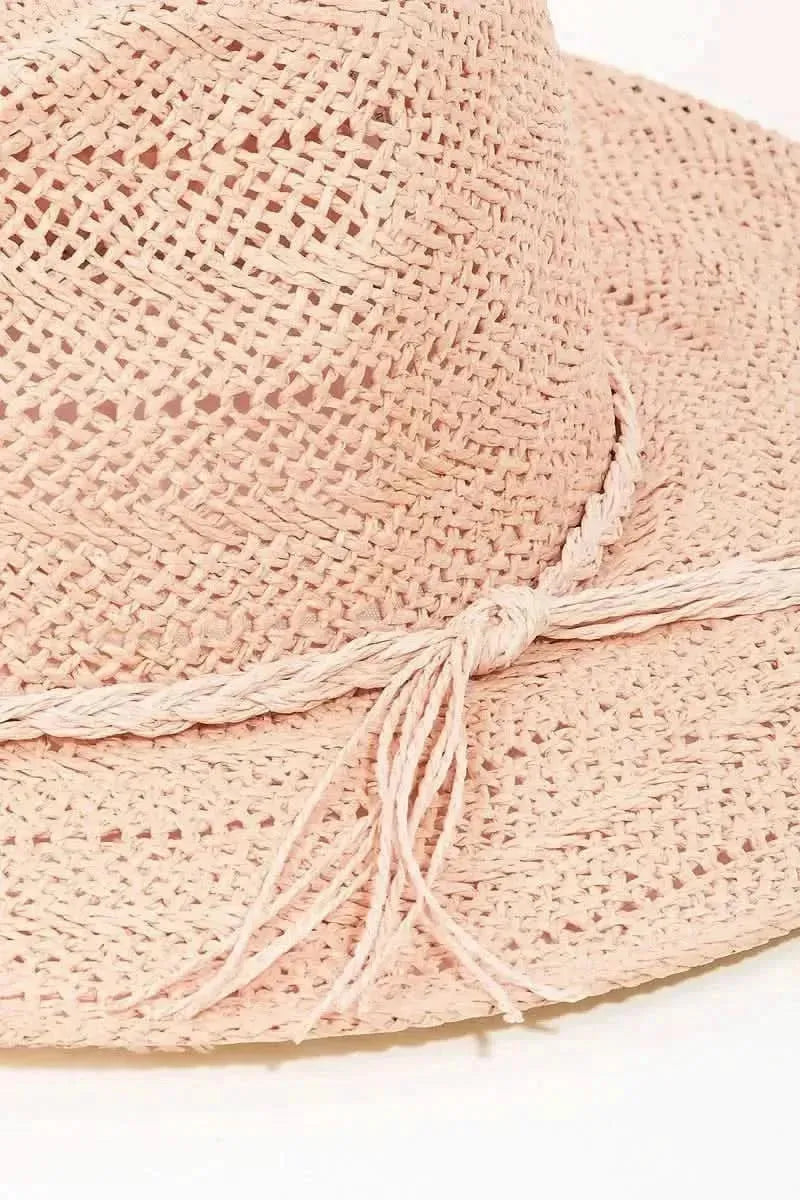 Fame Braided Rope Straw Hat - Bad Moms Club