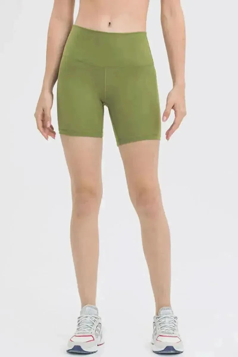 High Waist Training Shorts - Bad Moms Club