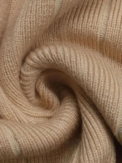 Perfee Pleated Midi Sweater Skirt - Bad Moms Club