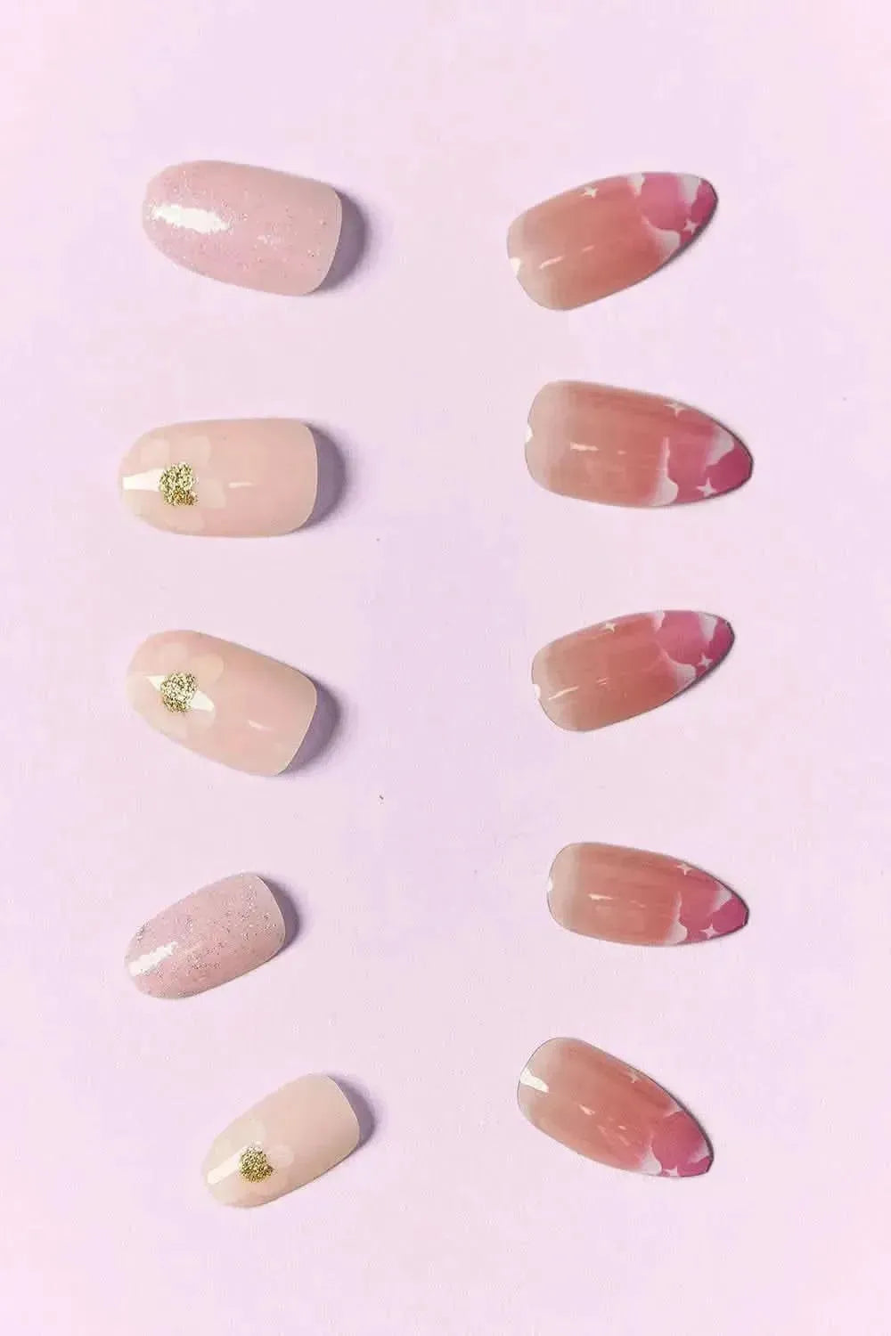 SO PINK BEAUTY Press On Nails 2 Packs - Bad Moms Club