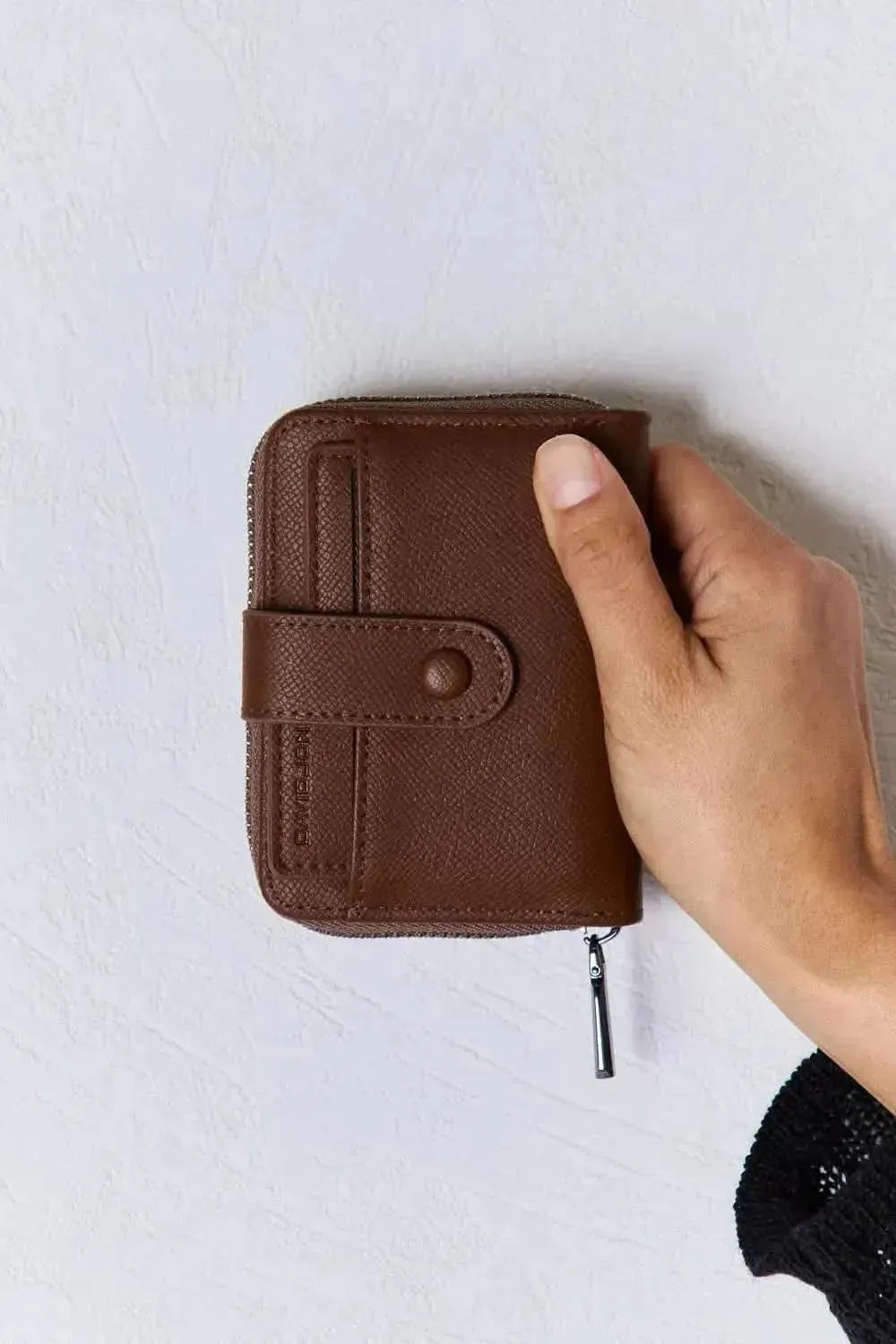 David Jones PU Leather Mini Wallet - Bad Moms Club