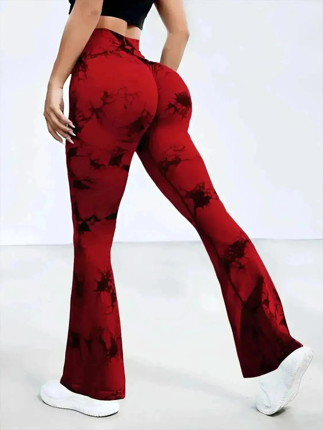 Tie-Dye High Waist Active Leggings - Bad Moms Club
