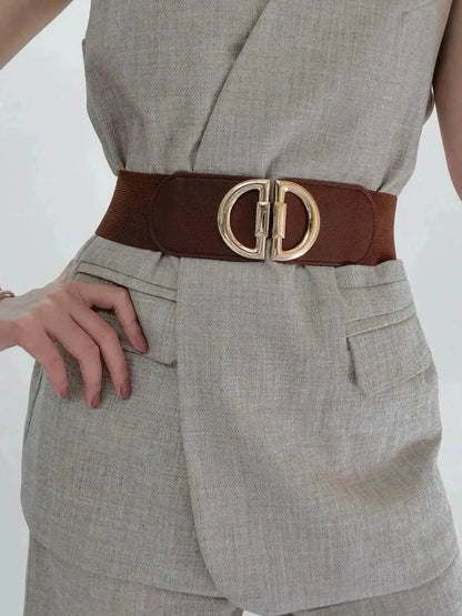 D Buckle Elastic Belt - Bad Moms Club