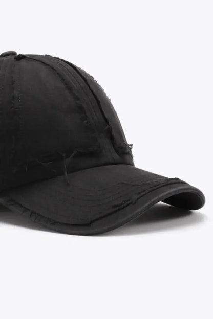 Distressed Adjustable Baseball Cap - Bad Moms Club